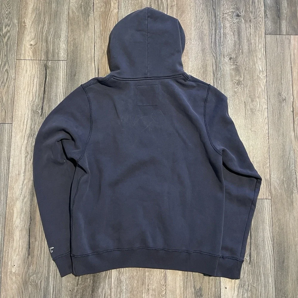 Vintage Y2K Hollister HCo Navy‎ Pullover Hoodie Sweatshirt Size XL OG Used